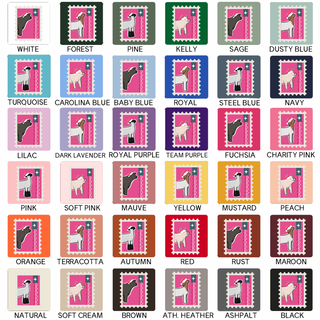 Christmas Stamp- Choose Your Animal – Bella Canvas T-Shirt