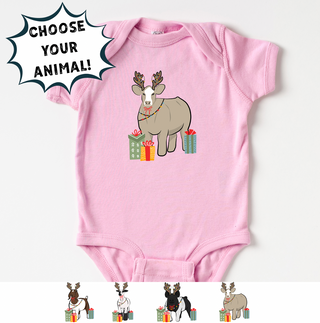 Christmas Reindeer- Choose Your Animals – Infant/Toddler/Youth