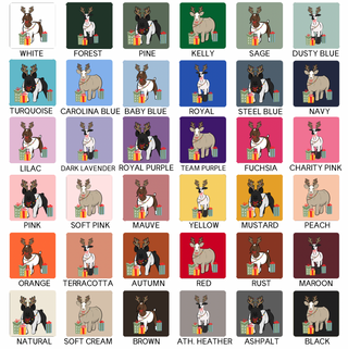 Christmas Reindeer- Choose Your Animal – Bella Canvas T-Shirt