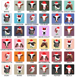 Christmas Spirit- Choose Your Animal – Comfort Colors T-Shirt