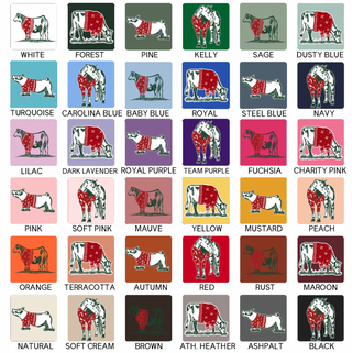 Christmas Sweater- Choose Your Animal – Bella Canvas T-Shirt