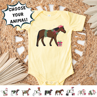 Christmas Elf- Choose Your Animals – Infant/Toddler/Youth