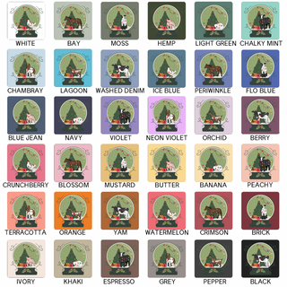 Green Snow Globe- Choose Your Animal – Comfort Colors T-Shirt