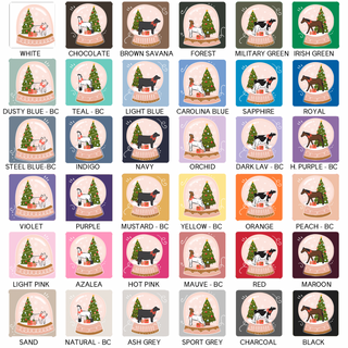 Pink Snow Globe- Choose Your Animal – Hoodie