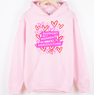 Hearts Support Women In AG– Hoodie
