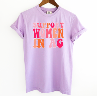 Peachy Support Women In AG– Comfort Colors T-Shirt