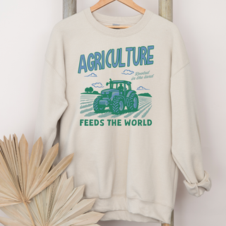 Agriculture Feeds The World– Crewneck