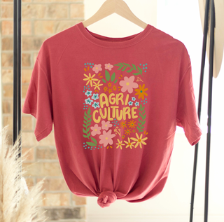 Agriculture Flower Sketch– Comfort Colors T-Shirt