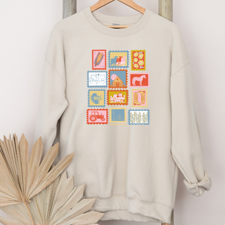 Agriculture Stamps– Crewneck