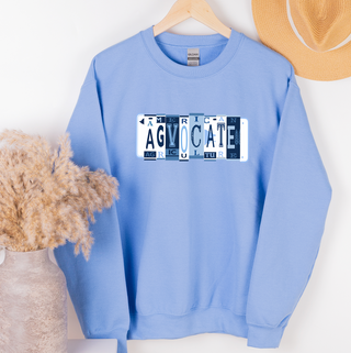Agvocate License Plate– Crewneck