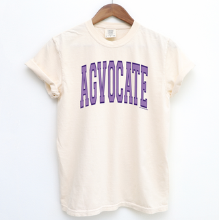 Agvocate Varsity Purple– Comfort Colors T-Shirt