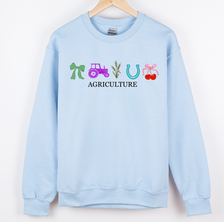 Agriculture Symbols Color– Crewneck