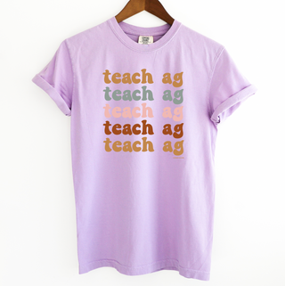 Groovy Teach Ag– Comfort Colors T-Shirt