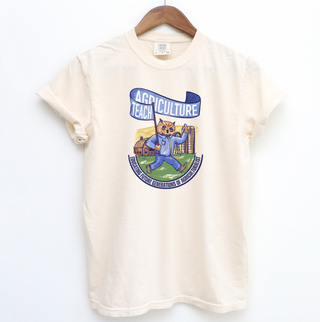 Mascot Teach Agriculture– Comfort Colors T-Shirt