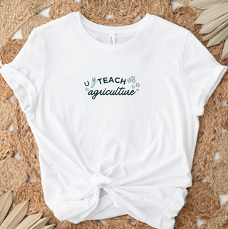 Teach Agriculture Symbols- Bella Canvas T-Shirt