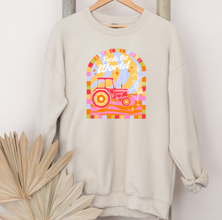 Colorful Agriculture Feeds The World– Crewneck