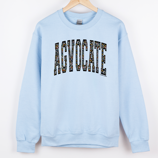 Colorful Cheetah Big Varsity Agvocate– Crewneck