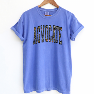 Colorful Cheetah Big Varsity Agvocate– Comfort Colors T-Shirt
