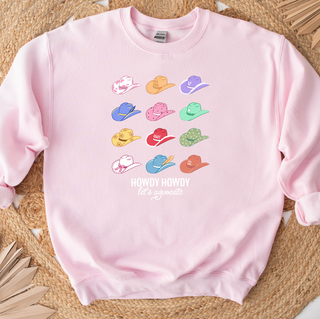 Cowgirl Hat Let's Agvocate– Crewneck