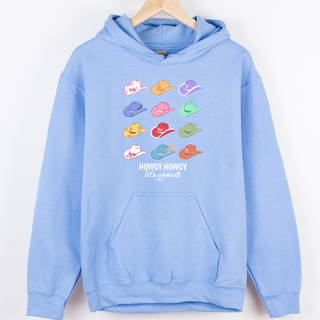 Cowgirl Hat Let's Agvocate– Hoodie