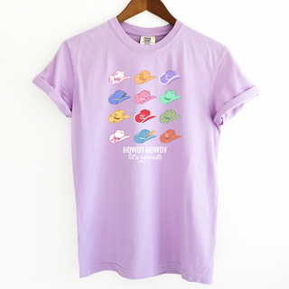 Cowgirl Hat Let's Agvocate– Comfort Colors T-Shirt