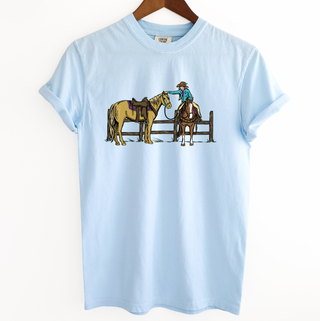 Cowgirl Horse– Comfort Colors T-Shirt