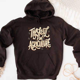 Fall Thankful For Agriculture Big– Hoodie