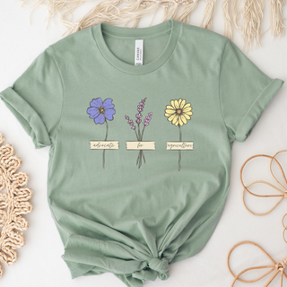 Flower Advocate For Agriculture- Bella Canvas T-Shirt
