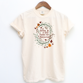 Gather and Give Thanks– Comfort Colors T-Shirt