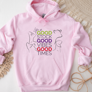 Good Stock Good Vibes Good Times– Hoodie