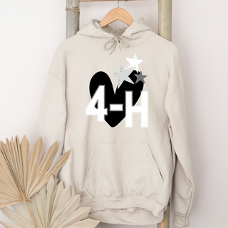 4-H Heart and Stars– Hoodie