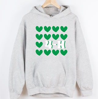 4-H Multiple Hearts– Hoodie