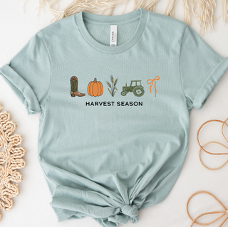 Harvest Season Symbols- Bella Canvas T-Shirt