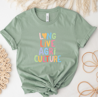Long Live Agriculture- Bella Canvas T-Shirt