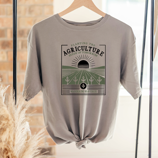 Rooted In Agriculture– Comfort Colors T-Shirt