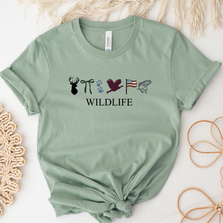 Wildlife Symbol- Bella Canvas T-Shirt