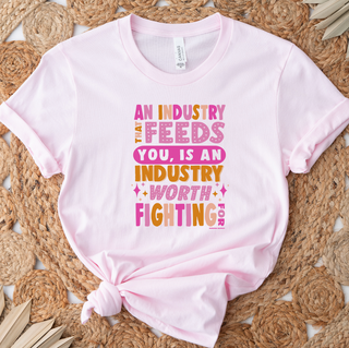 An Industry That Feeds You Color- Bella Canvas T-Shirt