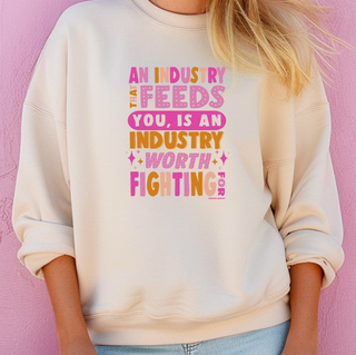 An Industry That Feeds You Color– Crewneck