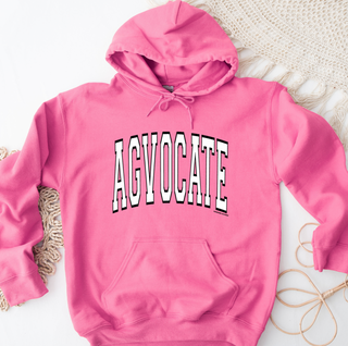 Big Varsity Agvocate Black and White– Hoodie