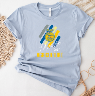 COLOR Advocate for Ag Emblem- Bella Canvas T-Shirt