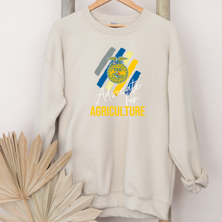 COLOR Advocate for Ag Emblem– Crewneck