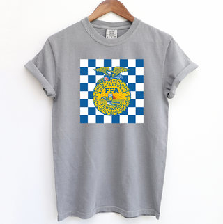 Checkered Emblem – Comfort Colors T-shirt
