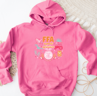 FFA Support Agriculture Symbols– Hoodie