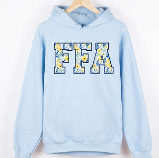 FFA Watercolor Floral– Hoodie