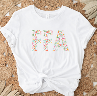FFA Flower Sketch- Bella Canvas T-Shirt