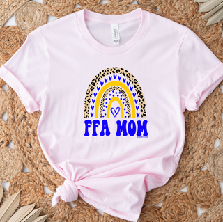 FFA Mom Rainbow- Bella Canvas T-Shirt