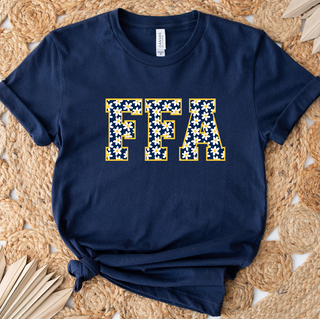 FFA Navy Daisy- Bella Canvas T-Shirt