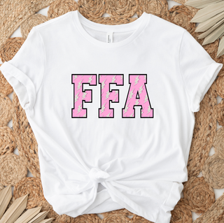 FFA Pink Lightning Bolt- Bella Canvas T-Shirt