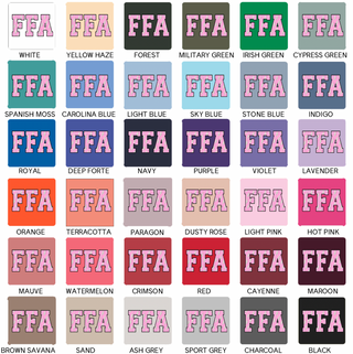 FFA Pink Lightning Bolt– Crewneck