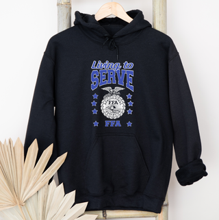 Living To Serve Stars– Hoodie